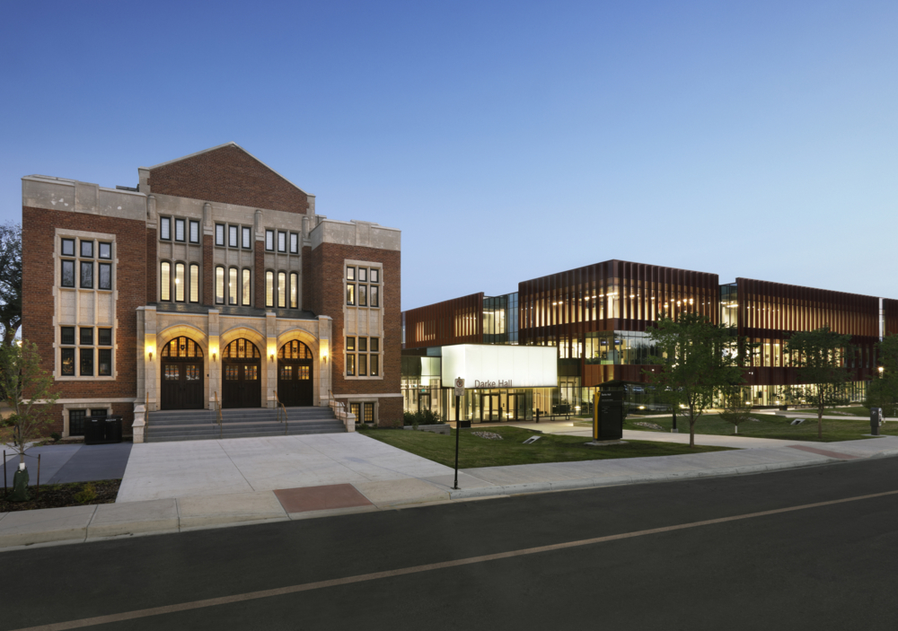 An image of P3A's Darke Hall project.