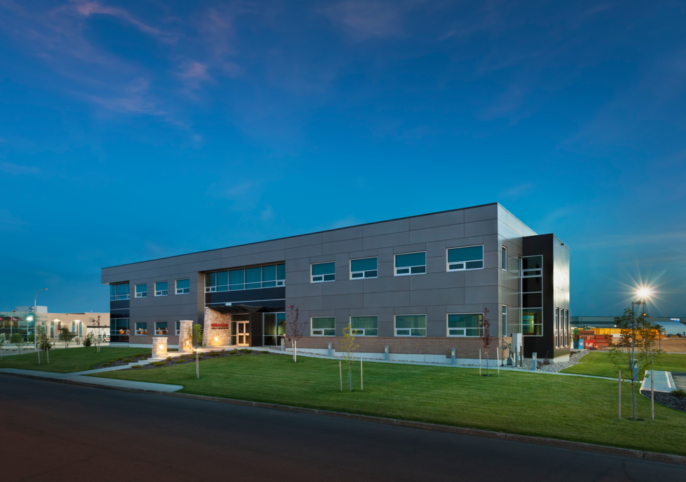 An image of P3A's Graham Construction Regina District Head Office project.