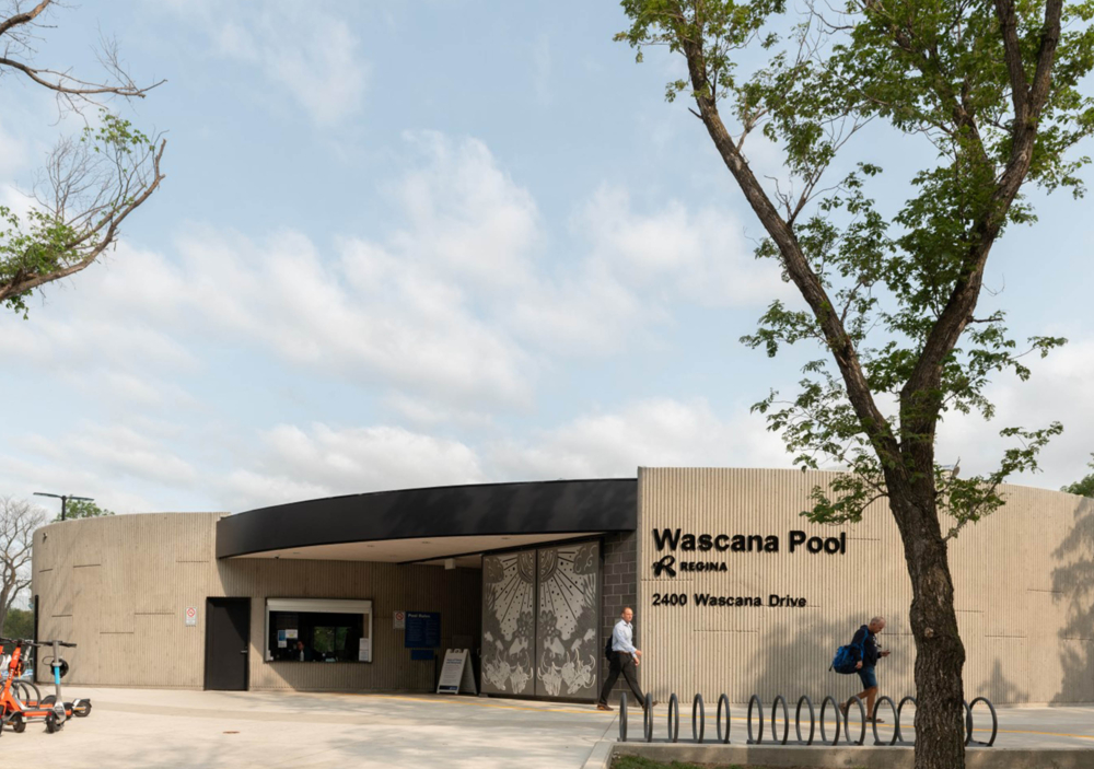 An image of P3A's Wascana Park Outdoor Pool project.