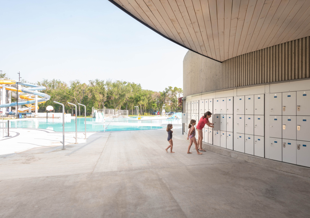 An image of P3A's Wascana Park Outdoor Pool project.