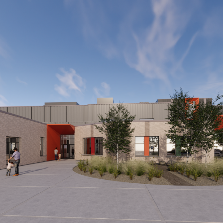 An image of P3A's North Regina Joint-Use School project.