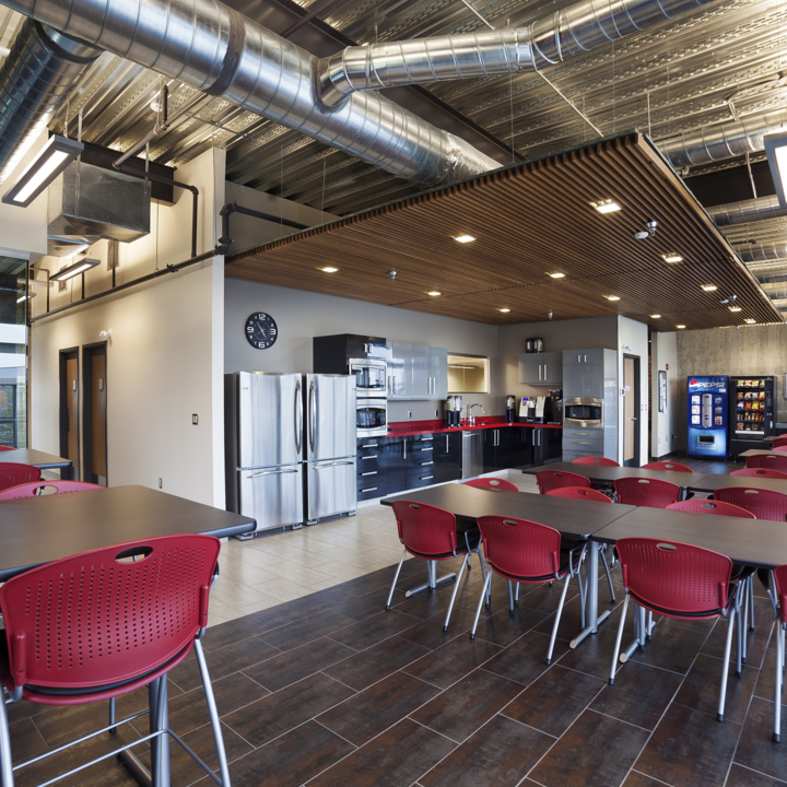An image of P3A's Graham Construction Regina District Head Office project.