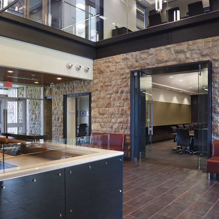 An image of P3A's Graham Construction Regina District Head Office project.
