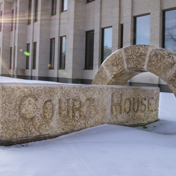 An image of P3A's Regina Court House project.
