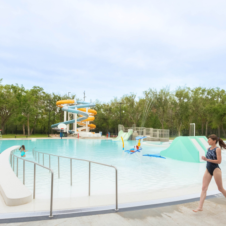 An image of P3A's Wascana Park Outdoor Pool project.