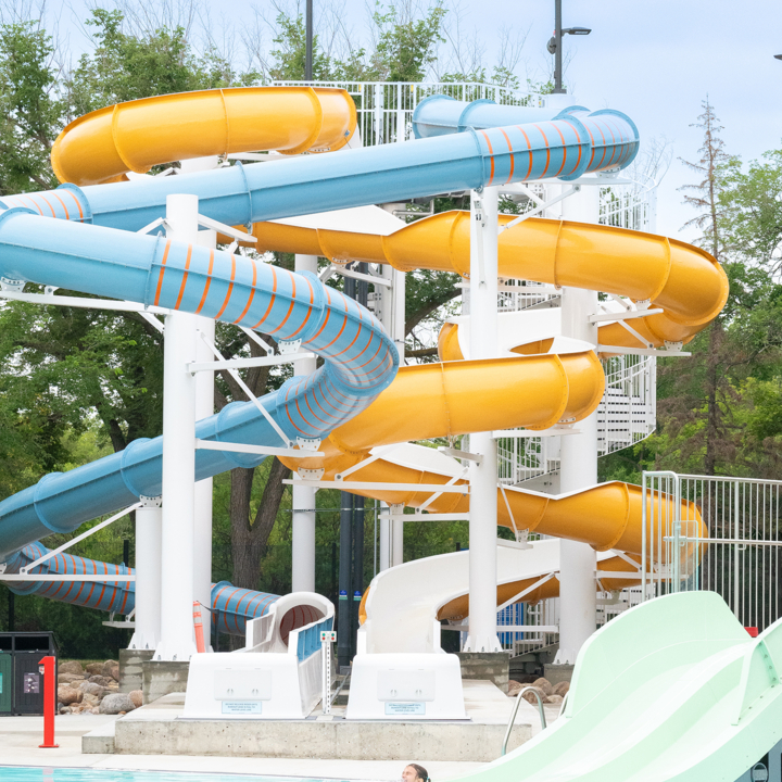 An image of P3A's Wascana Park Outdoor Pool project.