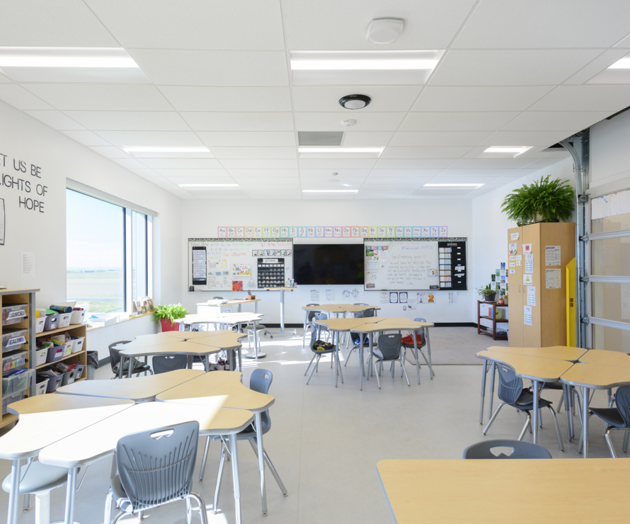 An image of P3A's Moose Jaw Joint-Use School project.