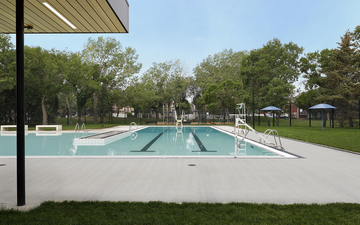 Maple Leaf Outdoor Pool